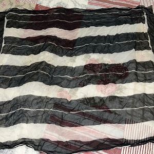 Vera Neumann vintage sheer silk scarf 24” square